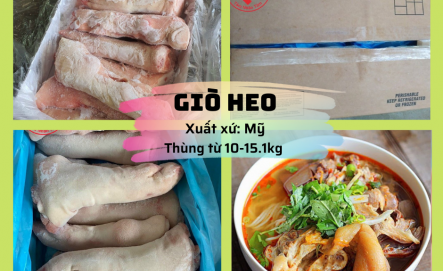 Giò/Dựng Sau Heo Đông Lạnh